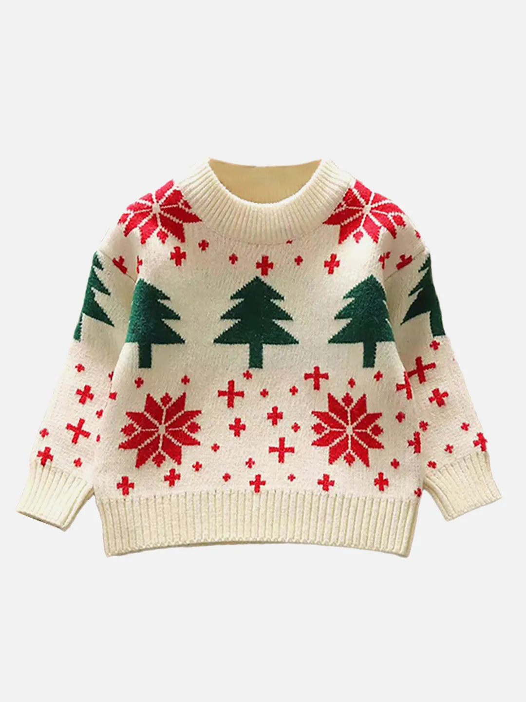 White Wonderland Warmer Cardigan & Christmas Sweater for Kids